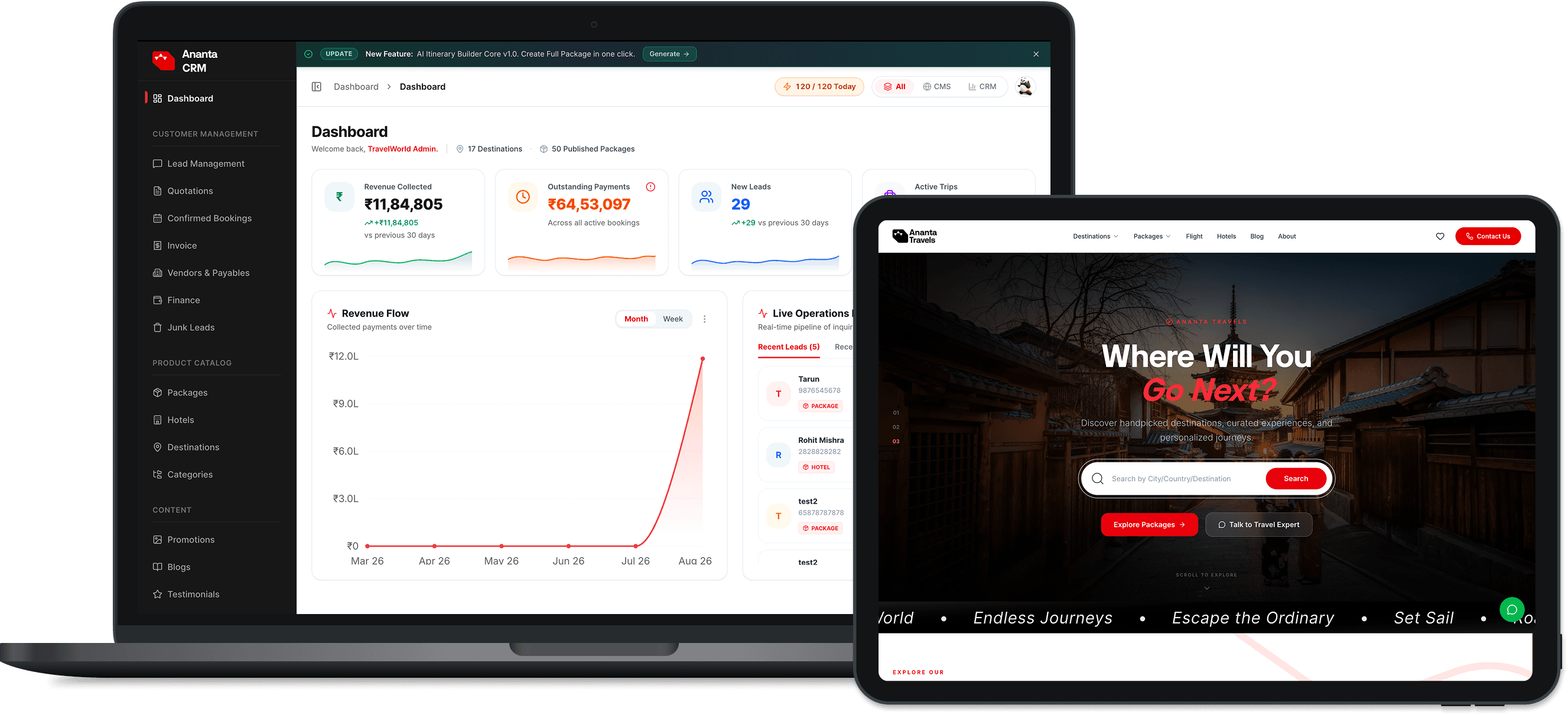 Travel CRM